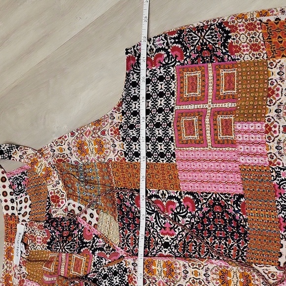 Patchwork Sleeveless Tank Top - Picture 6 of 8